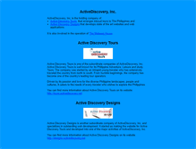 Tablet Screenshot of incorporated.activediscovery.net